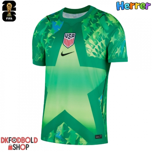 Forente stater Matt Turner #1 Målmand Hjemmebanetrøje VM 2026 Kort ærmer